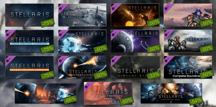 DLCs that affect Stellaris Gameplay