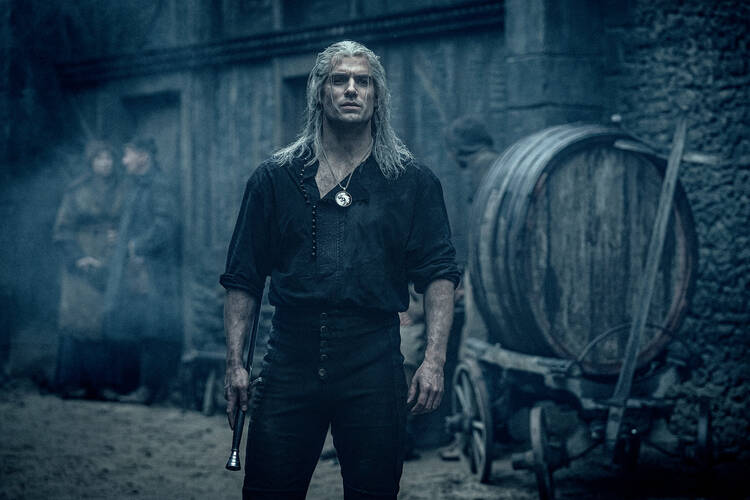 Henry Cavill as Geralt of Rivia in Witcher