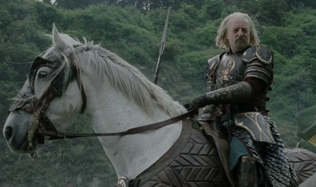 Bernard Hill as King Theoden