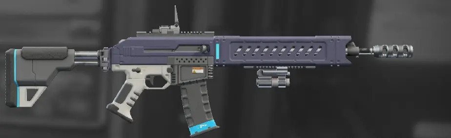 One of the assault rifles in Helldivers 2, the AR-32 Pacifier.