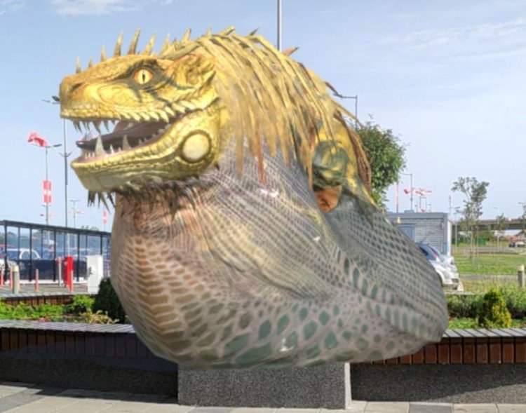 Augmented Reality Great Jagras Monster Hunter Now