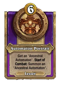 Automaton portrait