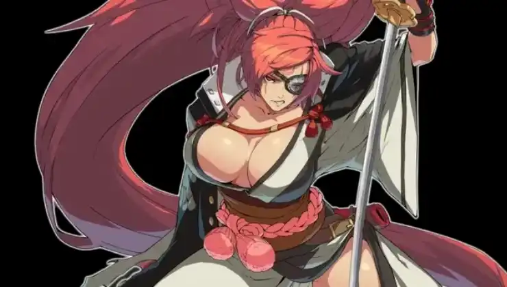 Baiken of the most attractive guilty gear characters