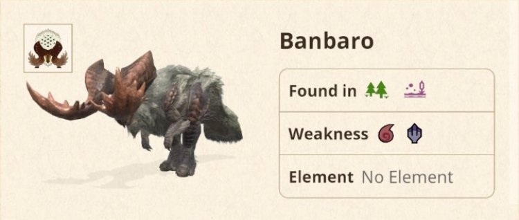 Banbaro Monster Hunter Now