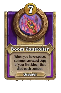 Boom Controler