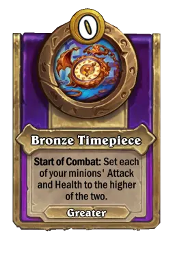 Bronze Timepiece