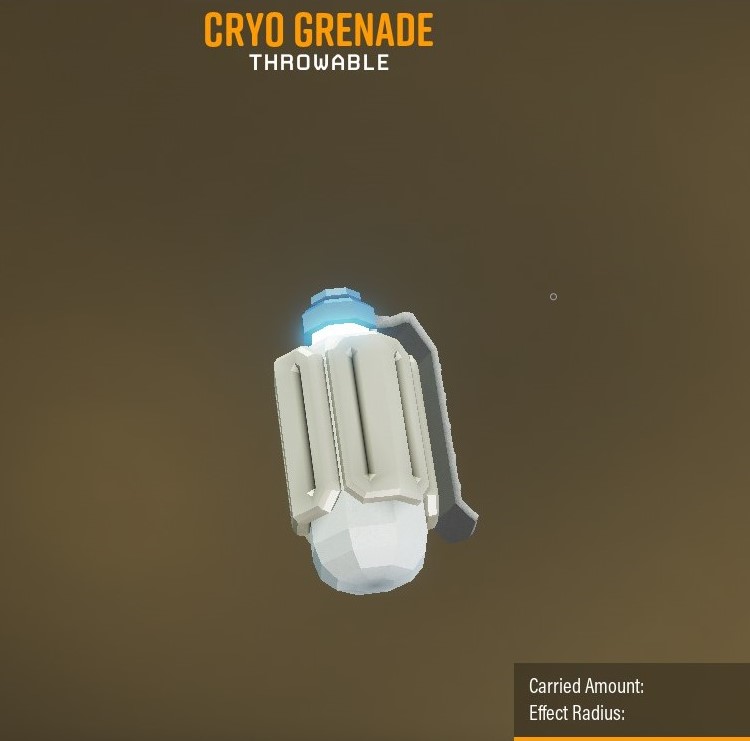Cryo Grenade in our Deep Rock Galactic grenade tier list
