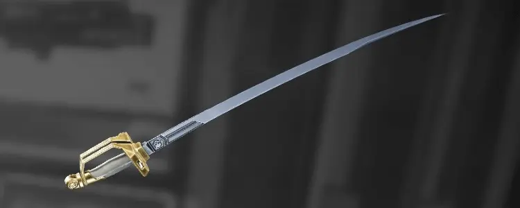 A secondary weapon in Helldivers 2, the CQC-2 Saber.