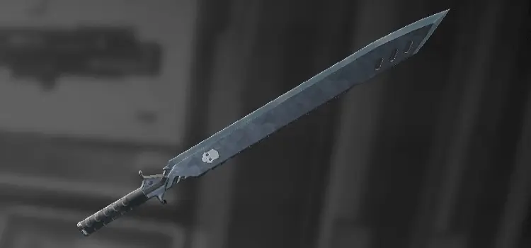 The CQC - 42 Machete, a melee secondary weapon in Helldivers 2.