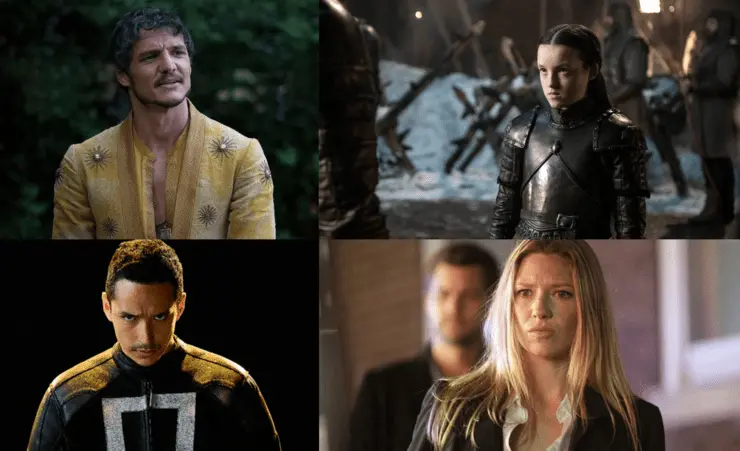 Pedro Pascal, Bella Ramsey, Gabriel Luna, Anna Torv as members of The Last of Us Cast