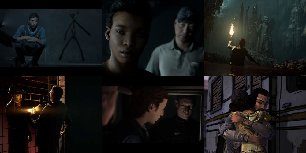 Collage for games like Until Dawn