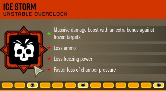 Ice Storm Overclock for the Caretaker fight in Deep Rock Galactic