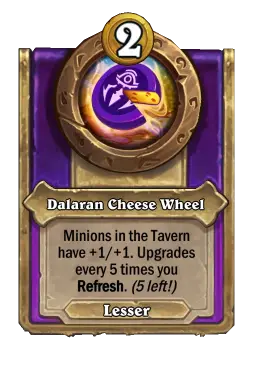 Dalaran Cheese Wheel