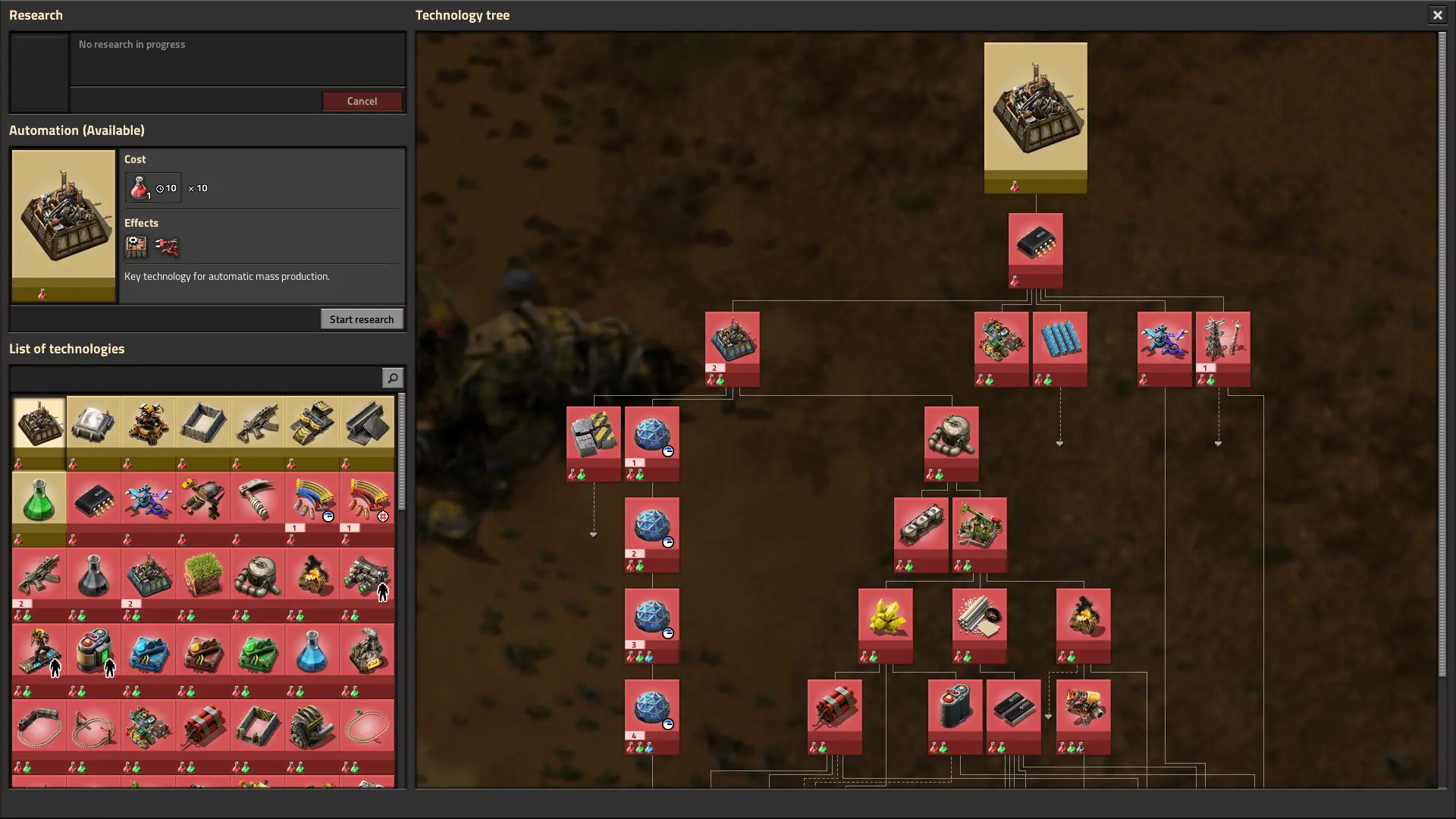 Factorio research tree фото 68