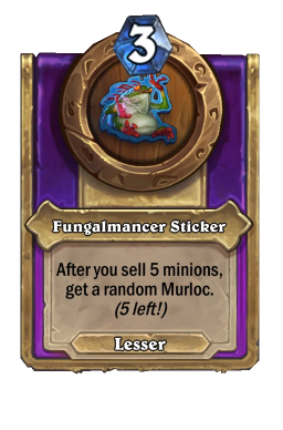 Fungalmancer Sticker