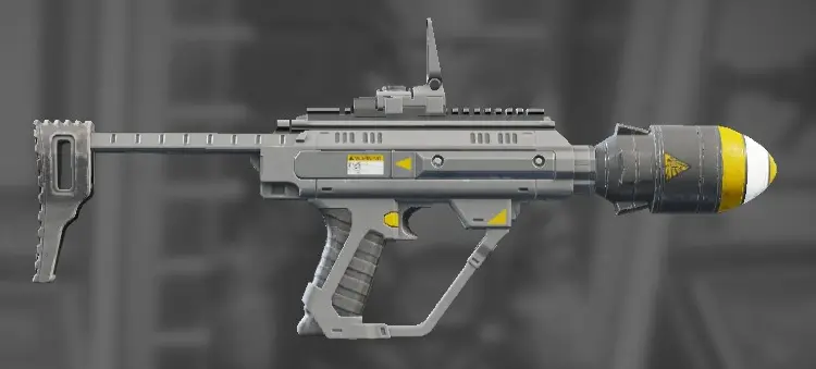 Secondary weapons in Helldivers 2, the GP-20 Ultimatum.