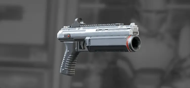 Secondary weapon in HD 2, the GP-31 Grenade Pistol.