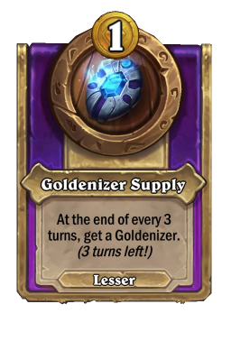 Goldenizer Supply