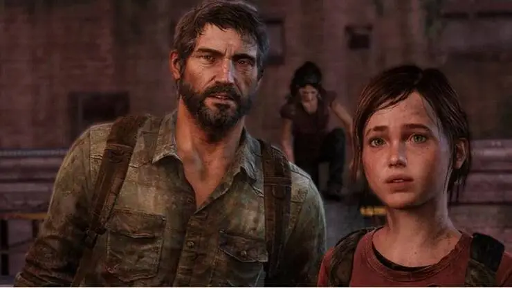 Joel and Ellie game printscreen