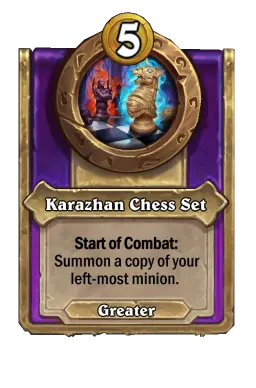 Karazhan Chess Set