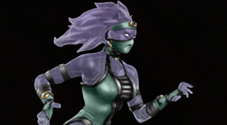 Personagem feminina de Khameleon Mortal Kombat