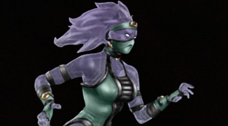 Personaje femenino de Khameleon Mortal Kombat