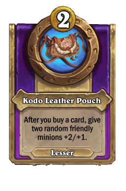 Kodo Leather Pouch