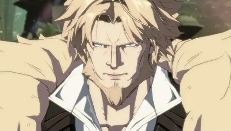 Leo one of the most muscular guilty gear characters 