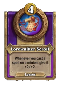 Lorewalker Scroll