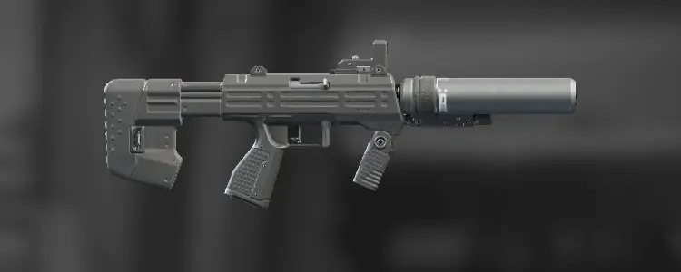The M7S SMG from Halo: ODST as seen in Helldivers 2.