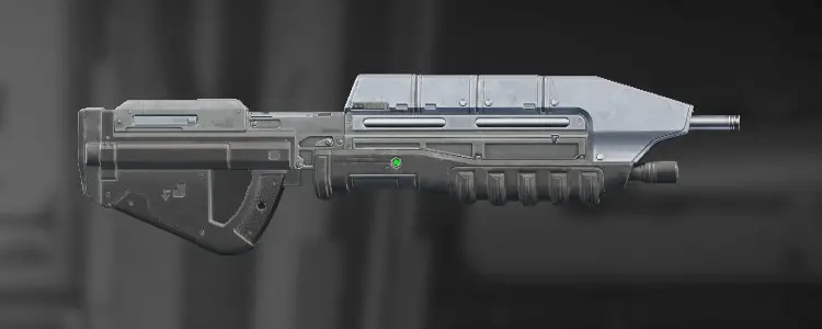 The M5AC Assault Rifle in Helldivers 2.