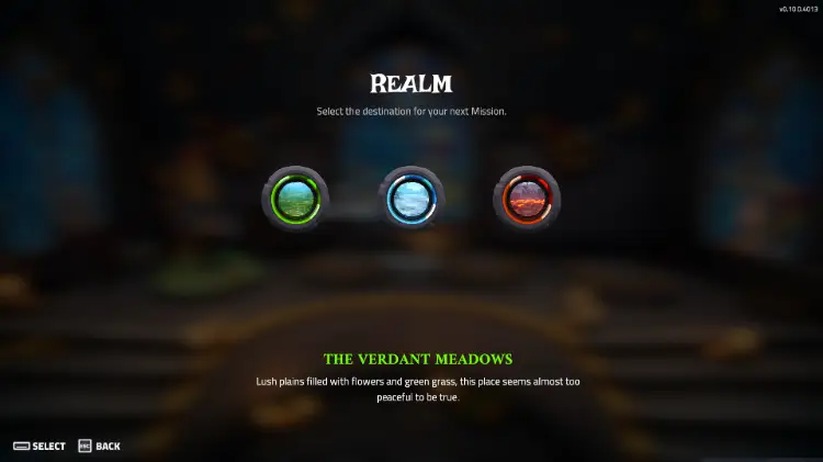 Map overview in Spell Brigade.