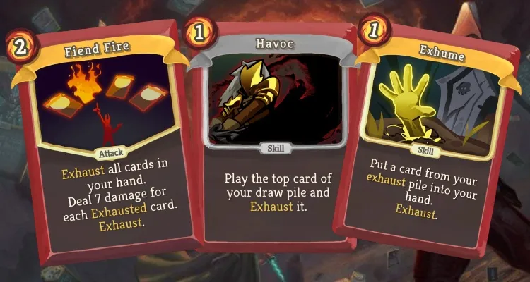 slay the spire exhaust cards