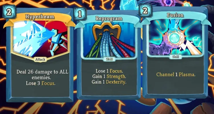 slay the spire defect anti focus cards