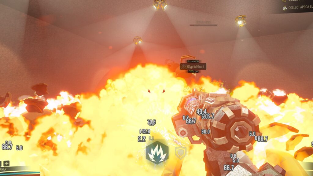 Necro-Thermal Catalyst explosion seen in first person