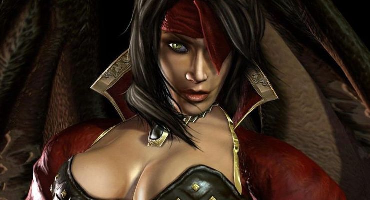 Nitara um personagem de Mortal Kombat