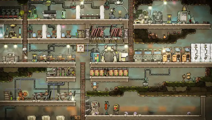 Oxygen Not Included gameplay as one of the best games like Frostpunk