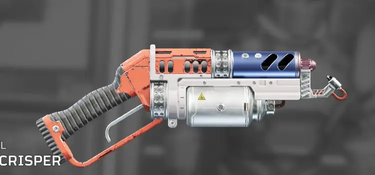 Secondary weapon in Helldivers 2, the P-72 Crisper.