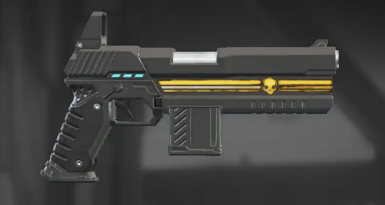 The P-92 Warrant, a secondary weapon in Helldivers 2.