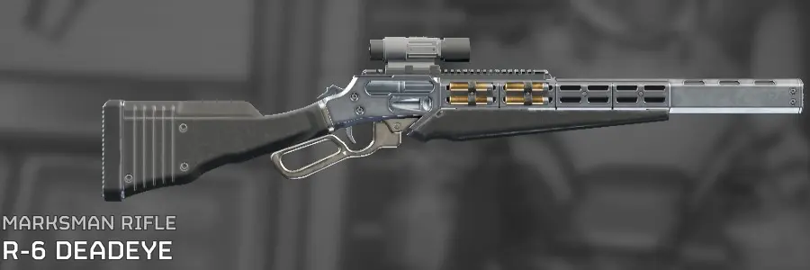 Helldivers 2 Marksman Rifle, the R-6 Deadeye.