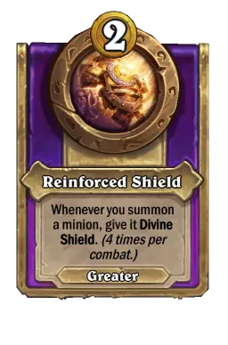 Reinforced Shield