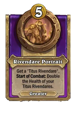 Rivendare Portrait