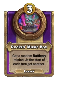 Rockin Music Box trinket lesser HS BG