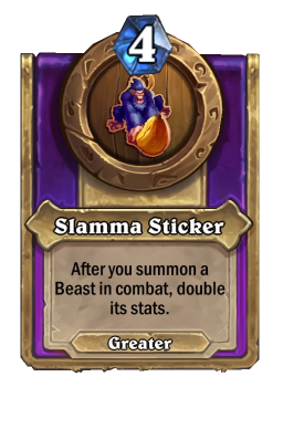 Slamma Sticker