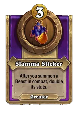 Slamma Sticker