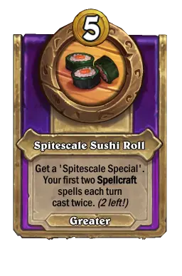 Spitescale Sushi Roll