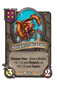 sprithly scarab