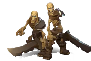 Warcraft Rumble skeletons