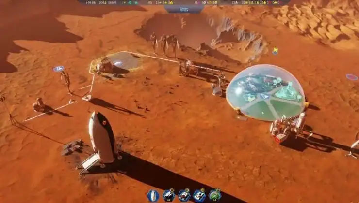 Surviving Mars gameplay