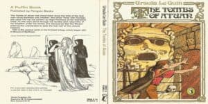 The Tobbs of Atuan, second book from the Earthsea cycle by Ursula K. Le Guin, book cover.